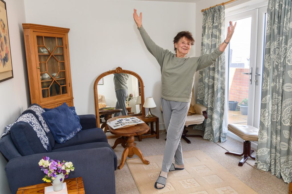 Ballerina in her 80s finds new lease of life at Hayne Farm